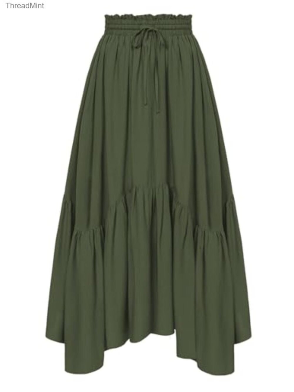 Elegant Boho Renaissance Maxi Skirt for Women A-Line